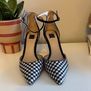 White House Black Market Strap Heels